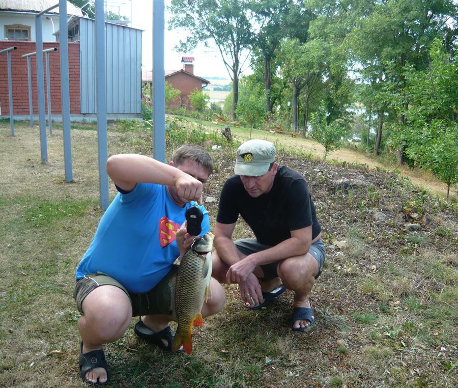 Fishing on the river "Southern Bug"- Ukraine